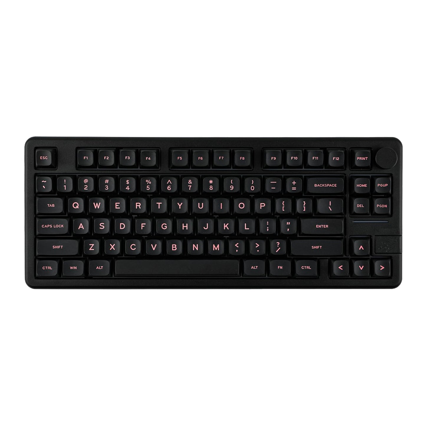 EPOMAKER Galaxy70 Wireless Gaming Keyboard, 75% Aluminium Mechanical Keyboard, Bluetooth 5.0/2.4GHz/USB-C Wired, Programmable, Hot Swappable, for PC/Mac/Office/Gaming (White, Zebra Switch)